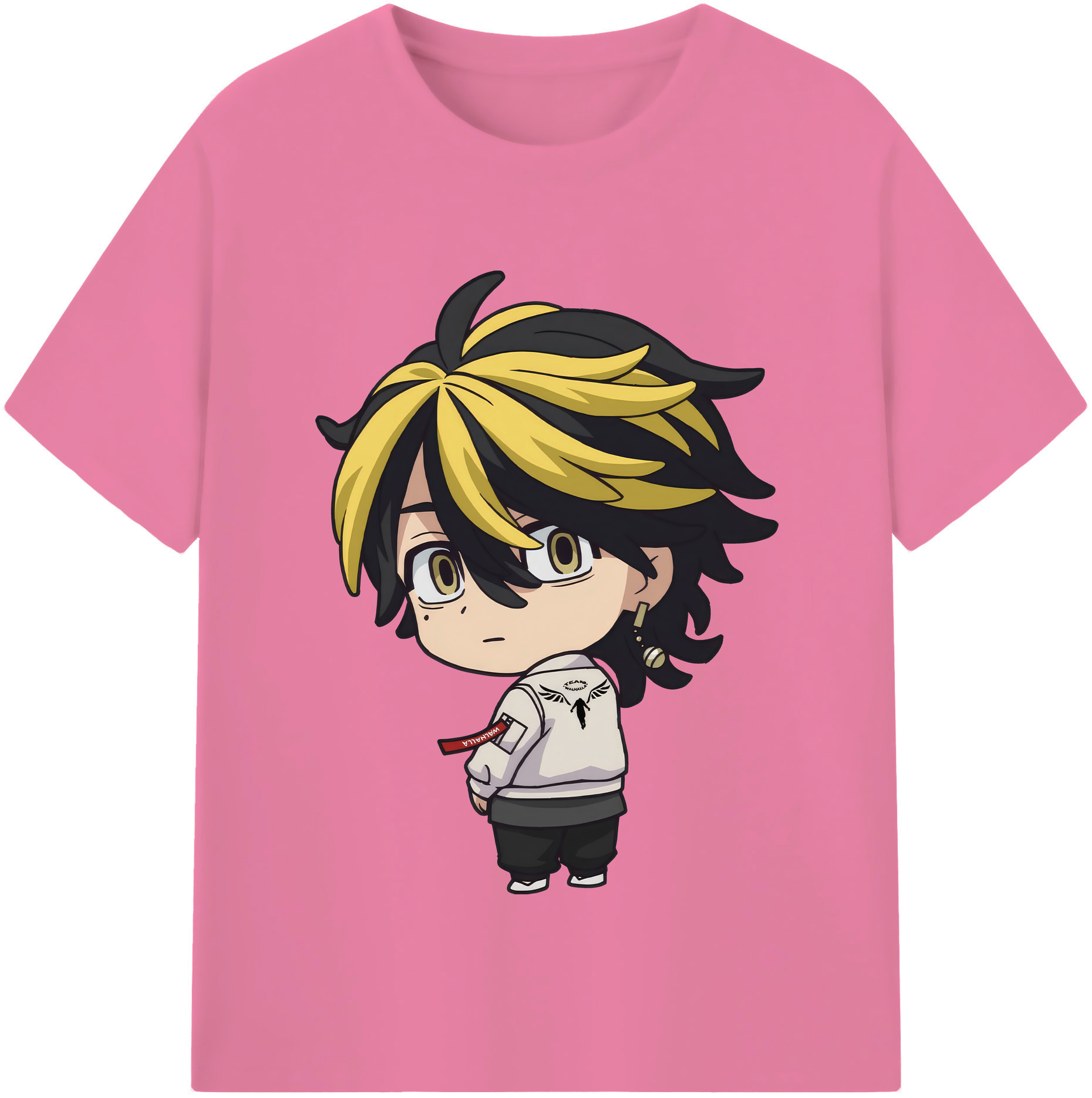 （画像用） 東京リベンジャーズ Tokyo Revengers 綿100％半袖Tシャツ（フロントプリント）